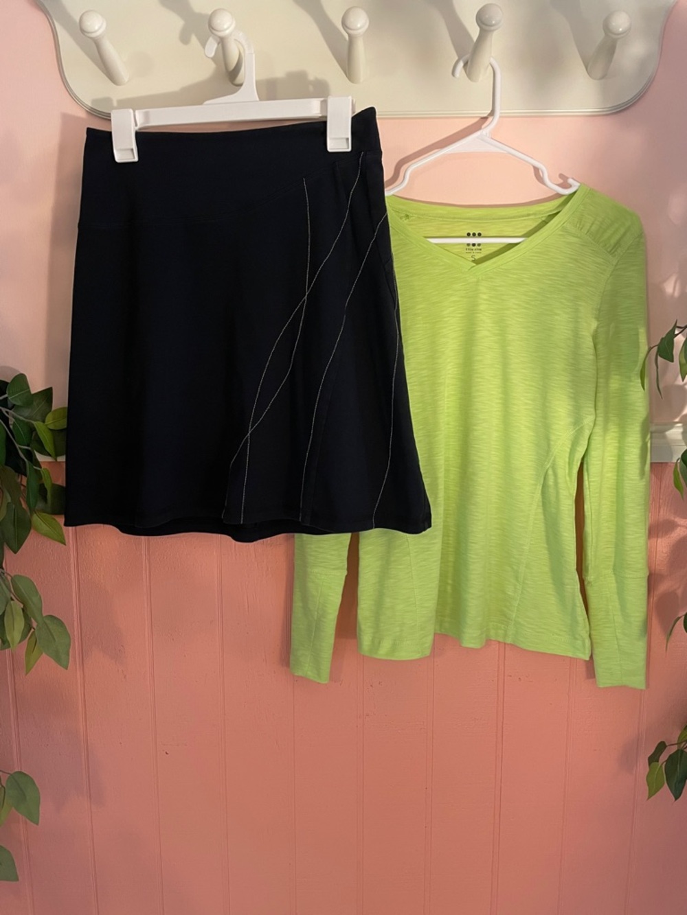 Title Nine Athletic Top and Mountain Hardware Athletic Skirt